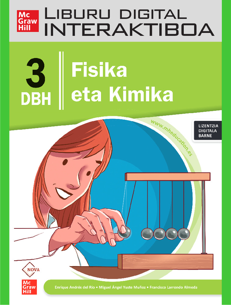 Liburu digital interaktiboa Fisika eta Kimika DBH 3 NOVA
