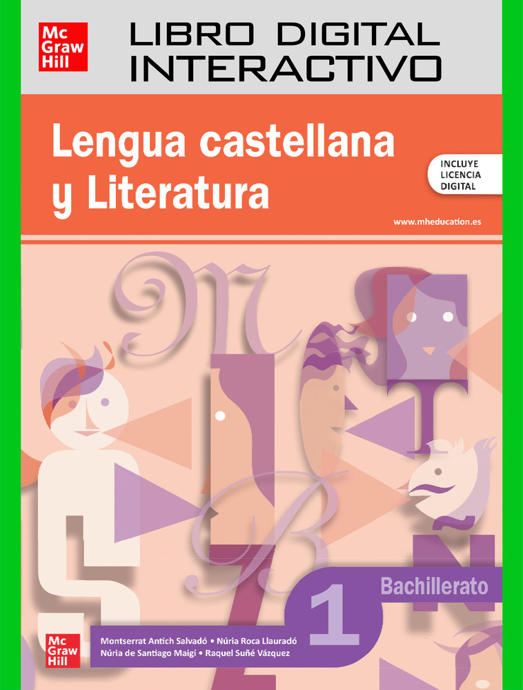 Llibre digital interactiu Lengua castellana y Literatura 1º bachillerato