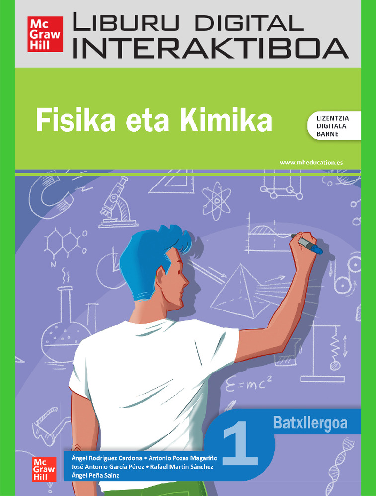 Liburu digital interaktiboa Fisika eta Kimika, Batxilergoa 1