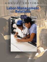 ANNUAL EDITIONS: Labor-Management Relations 05/06