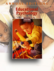 ANNUAL EDITIONS: Educational Psychology 05/06, Twentieth Edition