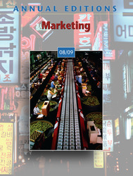 ANNUAL EDITIONS: Marketing 08/09, Thirtieth Edition