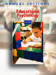ANNUAL EDITIONS: Educational Psychology 07/08, Twenty-Second Edition