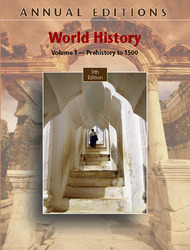 ANNUAL EDITIONS: World History, Volume 1, Ninth Edition