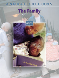 ANNUAL EDITIONS: The Family 08/09, Thirty-Fourth Edition