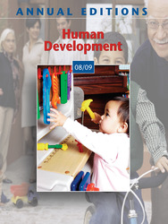 ANNUAL EDITIONS: Human Development 08/09, Thirty-Sixth Edition