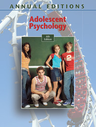 ANNUAL EDITIONS: Adolescent Psychology, 6/e, Sixth Edition