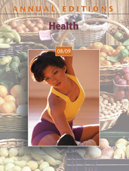 ANNUAL EDITIONS: Health 08/09, Twenty-Ninth Edition