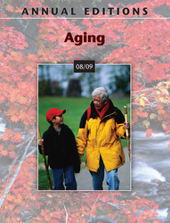ANNUAL EDITIONS: Aging 08/09, Twenty-First Edition