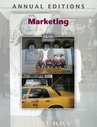 ANNUAL EDITIONS: Marketing 08/09 (2009 Update), Thirty-First Edition
