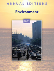 ANNUAL EDITIONS: Environment 08/09, Twenty-Seventh Edition