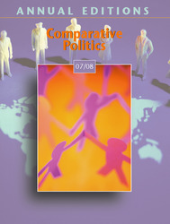 ANNUAL EDITIONS: Comparative Politics 07/08, Twenty-Fifth Edition
