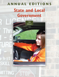 ANNUAL EDITIONS: State and Local Government, 14/e, Fourteenth Edition