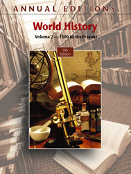 ANNUAL EDITIONS: World History, Volume 2, Ninth Edition