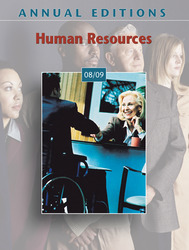 ANNUAL EDITIONS: Human Resources 08/09, Seventeenth Edition