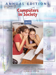 ANNUAL EDITIONS: Computers in Society 08/09, Fourteenth Edition