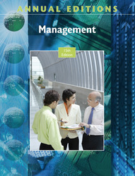 ANNUAL EDITIONS: Management, 15/e, Fifteenth Edition